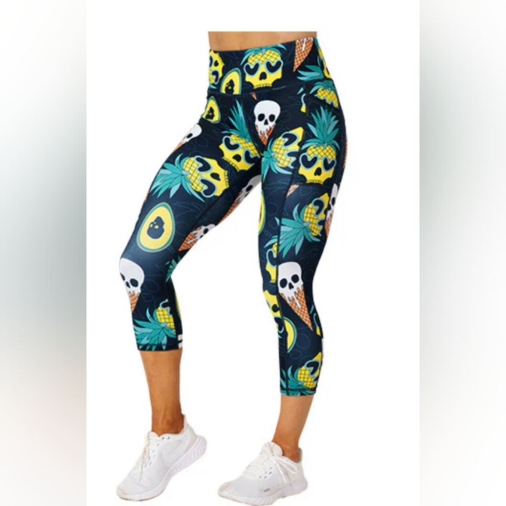 CVG-Constantly Varied Gear "Squat proof" Ice-cream skulls capri Size Large